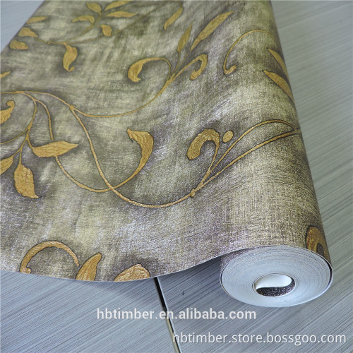 0.53m width 10 m length roll wallpaper for bedroom walls with good quality cheap price